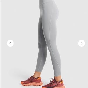 Gymshark Speed‎ Leggings Smokey Grey Size Small High Rise Spandex